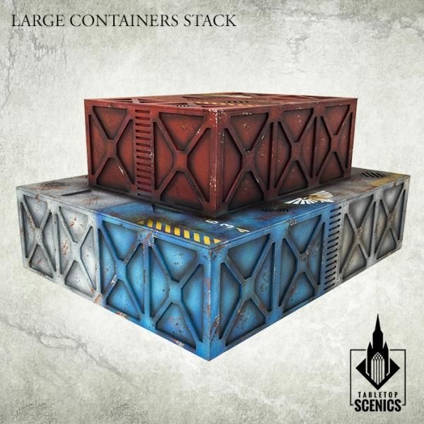 TABLETOP SCENICS Large Containers Stack