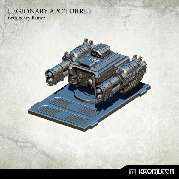 KROMLECH Legionary APC Turret: Twin Heavy Flamer (1)