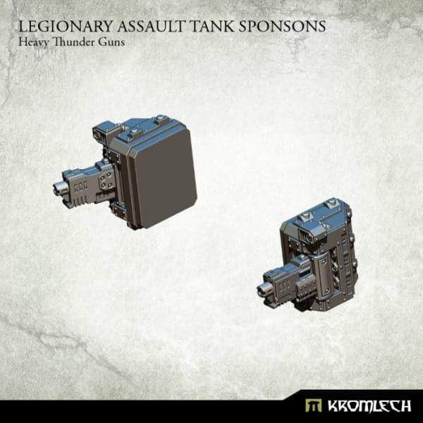 KROMLECH Legionary Assault Tank Sponsons: Heavy Thunder Gun