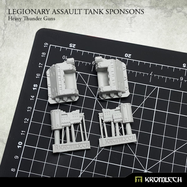 KROMLECH Legionary Assault Tank Sponsons: Heavy Thunder Gun