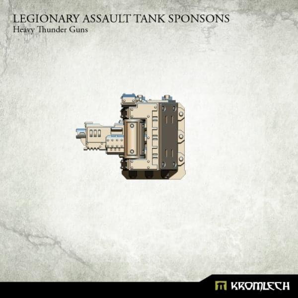 KROMLECH Legionary Assault Tank Sponsons: Heavy Thunder Gun