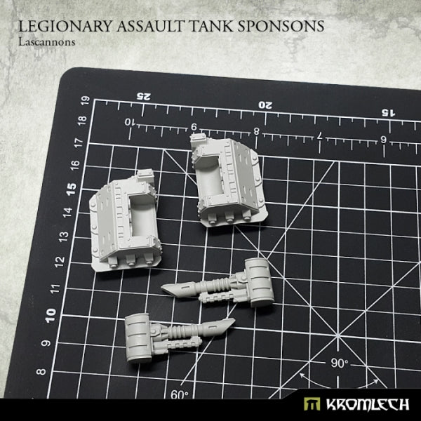 KROMLECH Legionary Assault Tank Sponsons: Lascannons (1)
