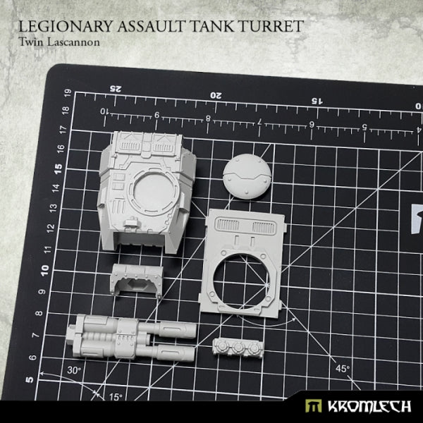 KROMLECH Legionary Assault Tank Turret: Twin Lascannon (1)