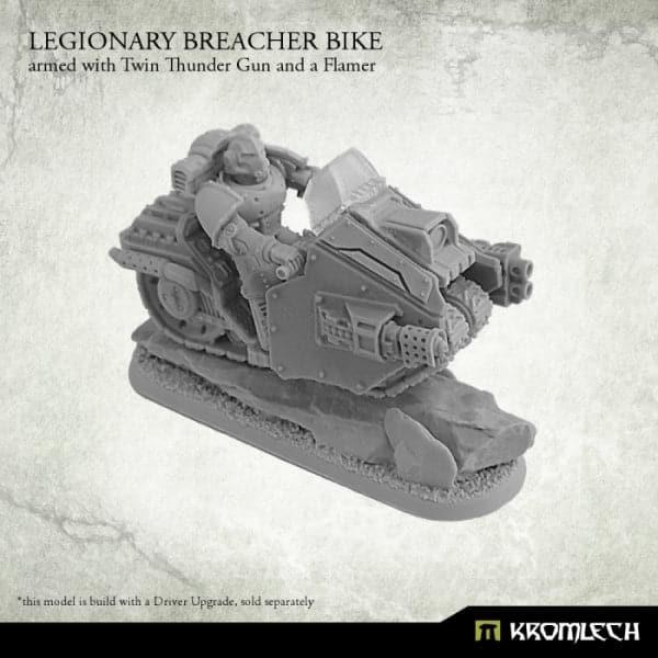 KROMLECH Legionary Breacher Bike (1) Armed with Twin Thunder Gun and Flamer