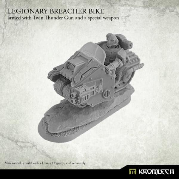 KROMLECH Legionary Breacher Bike (1) Armed with Twin Thunder Gun and Plasma Gun