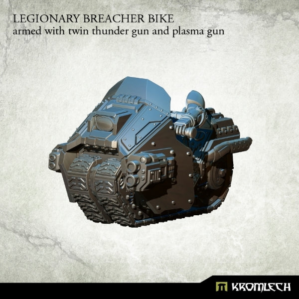 KROMLECH Legionary Breacher Bike (1) Armed with Twin Thunder Gun and Plasma Gun