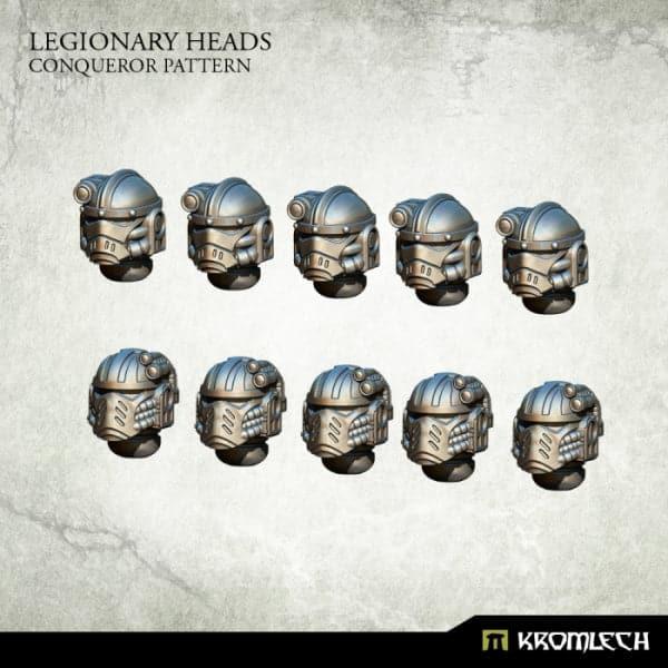 KROMLECH Legionary Heads: Conqueror Pattern (10)