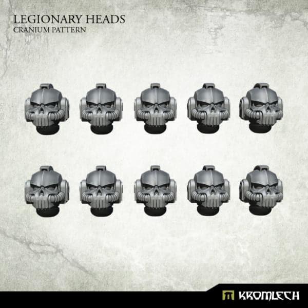 KROMLECH Legionary Heads: Cranium Pattern (10)