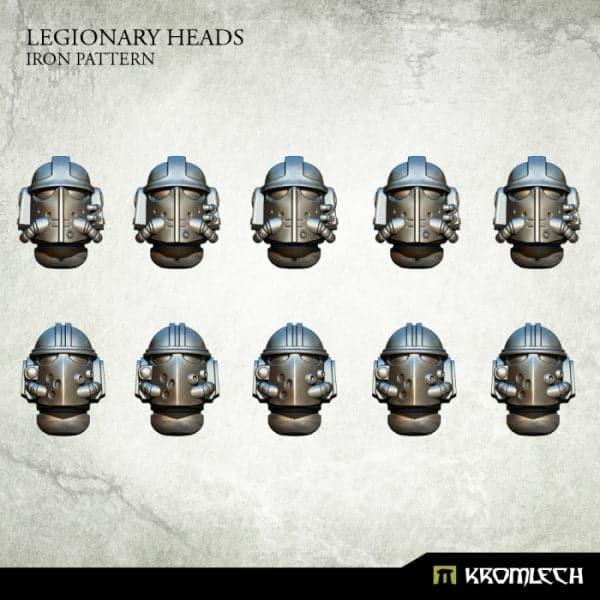 KROMLECH Legionary Heads: Iron Pattern (10)