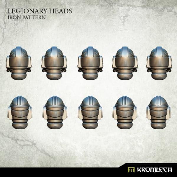 KROMLECH Legionary Heads: Iron Pattern (10)