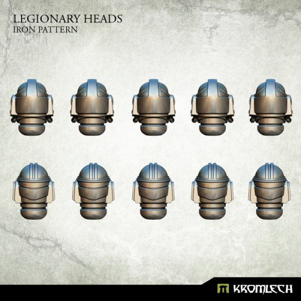 KROMLECH Legionary Heads: Iron Pattern (10)