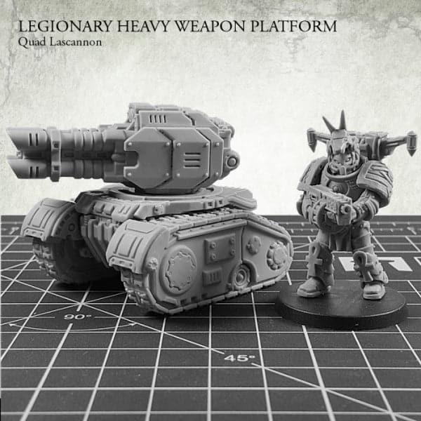 KROMLECH Legionary Heavy Weapon Platform: Quad Lascannon (1