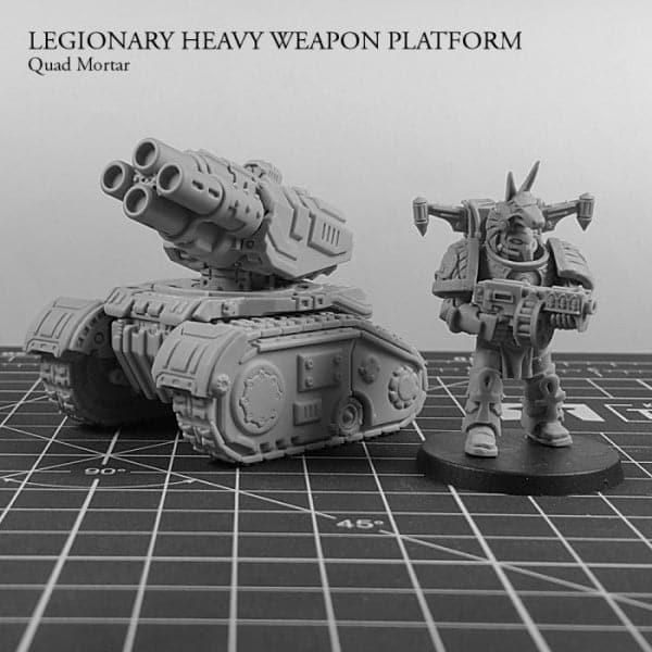 KROMLECH Legionary Heavy Weapon Platform: Quad Mortar (1)