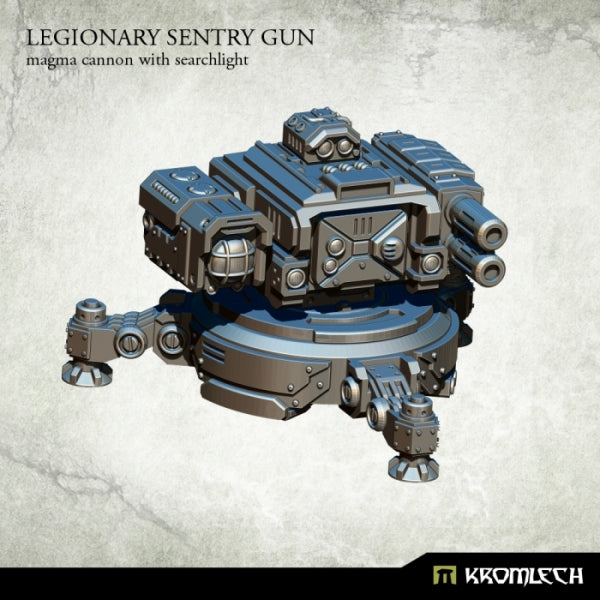 KROMLECH Legionary Sentry Gun: Magma Cannon with Searchligh
