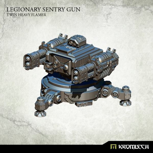 KROMLECH Legionary Sentry Gun: Twin Heavy Flamer (1)
