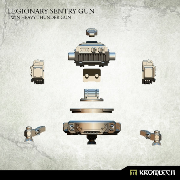 KROMLECH Legionary Sentry Gun: Twin Heavy Thunder Gun (1)