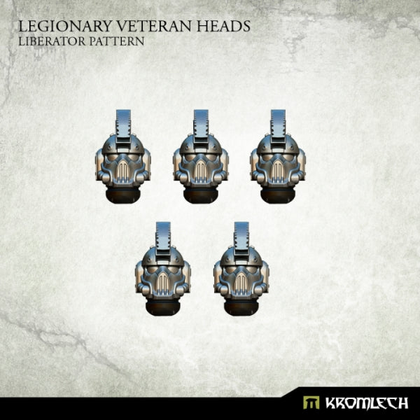 KROMLECH Legionary Veteran Heads: Liberator Pattern (5)
