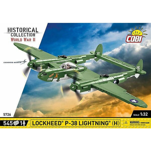 COBI WWII - Lockheed P-38 Lightning H 545 pcs