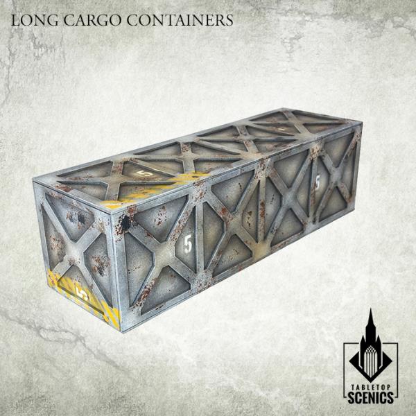 TABLETOP SCENICS Long Cargo Containers (3)