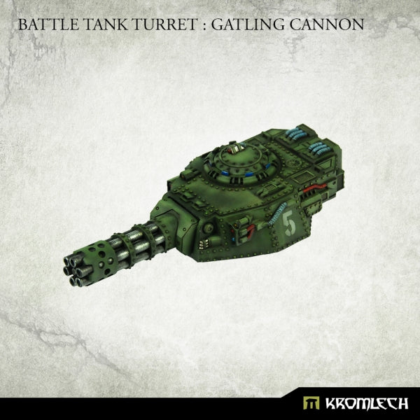 KROMLECH Battle Tank Turret: Gatling Cannon (1)