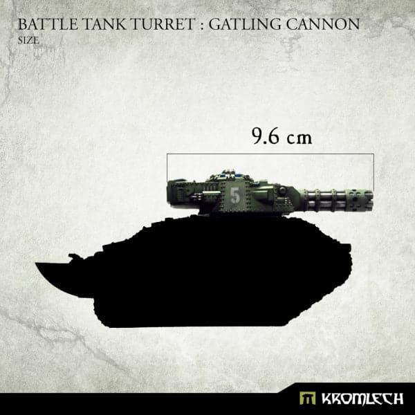 KROMLECH Battle Tank Turret: Gatling Cannon (1)