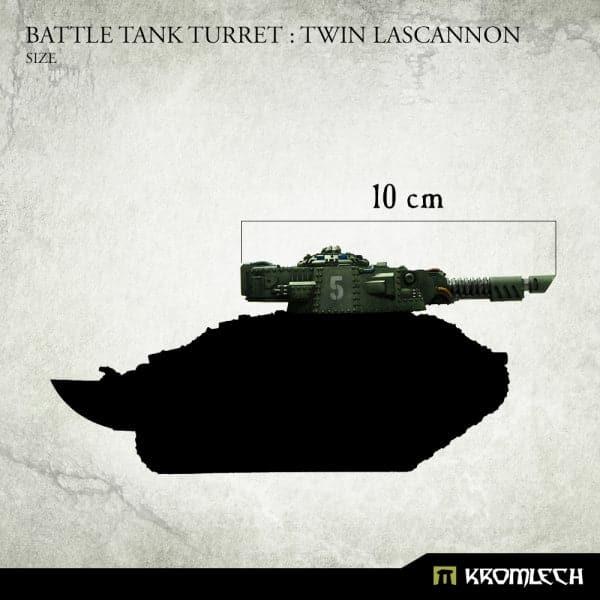 KROMLECH Battle Tank Turret: Twin Lascannon (1)