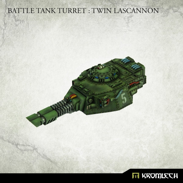 KROMLECH Battle Tank Turret: Twin Lascannon (1)