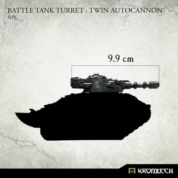 KROMLECH Battle Tank Turret: Twin Autocannon (1)