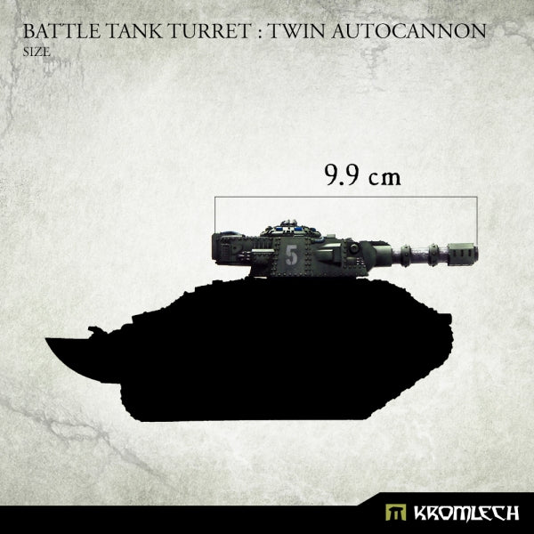 KROMLECH Battle Tank Turret: Twin Autocannon (1)