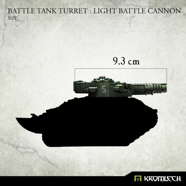 KROMLECH Battle Tank Turret: Light Battle Cannon (1)