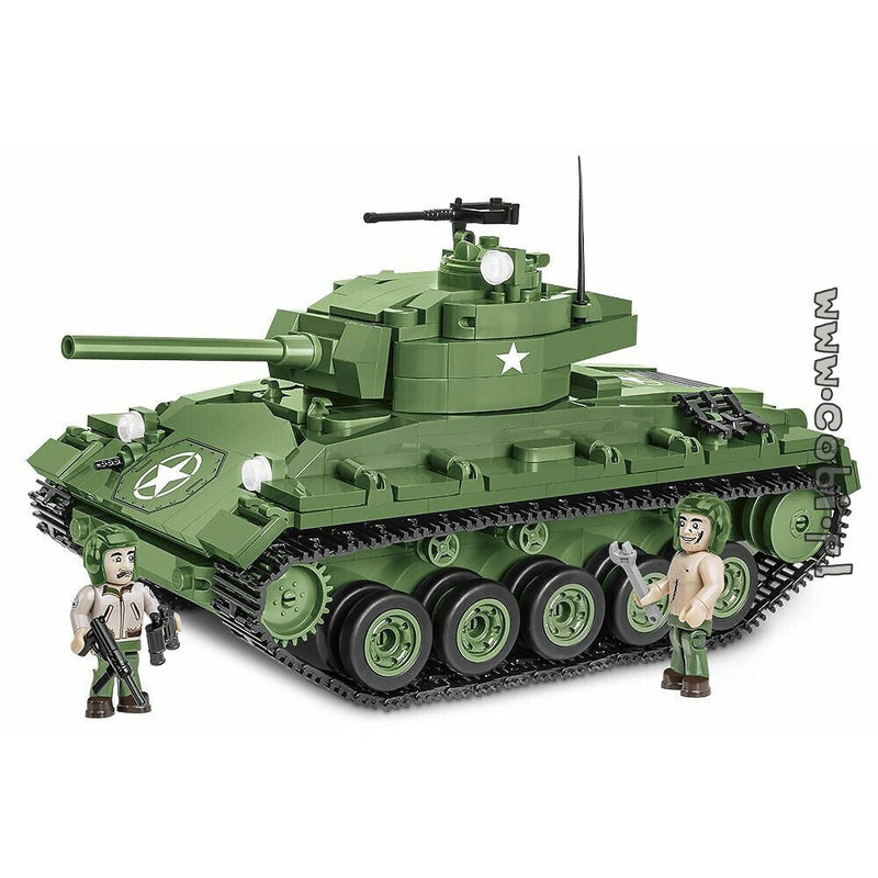 COBI World War II - M24 Chaffee Tank (590 Pieces)
