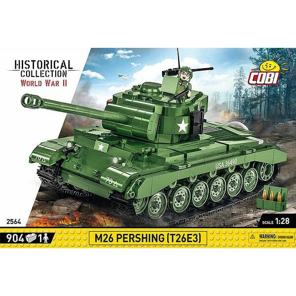 COBI WWII - M26 Pershing T26E3 904 pcs