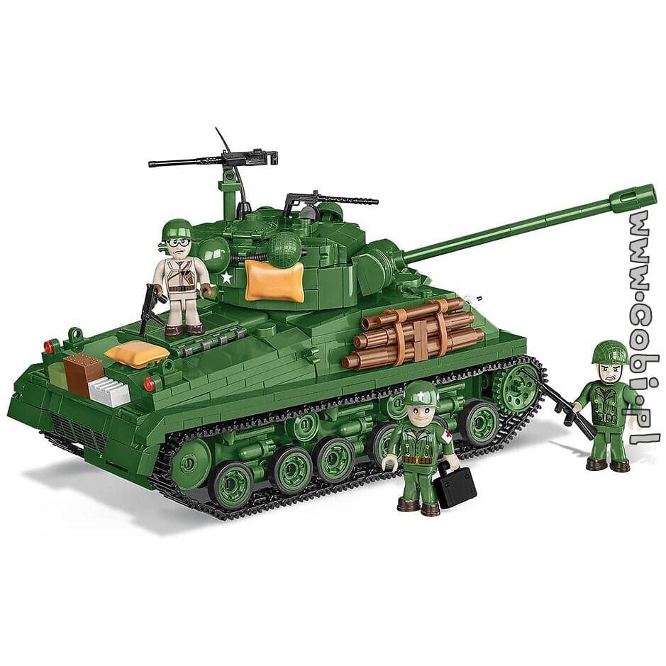 COBI World War II - M4A3E8 Sherman Easy Eight (745 Pieces)