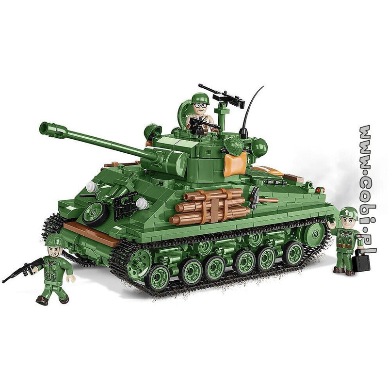 COBI World War II - M4A3E8 Sherman Easy Eight (745 Pieces)