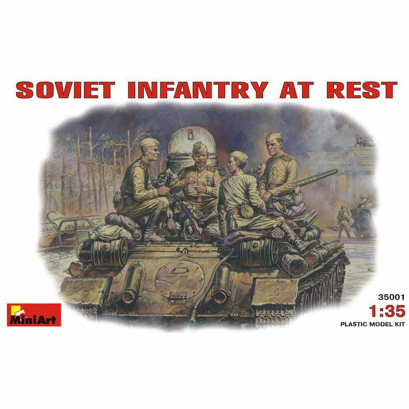 MINIART 1/35 Soviet Infantry at Rest