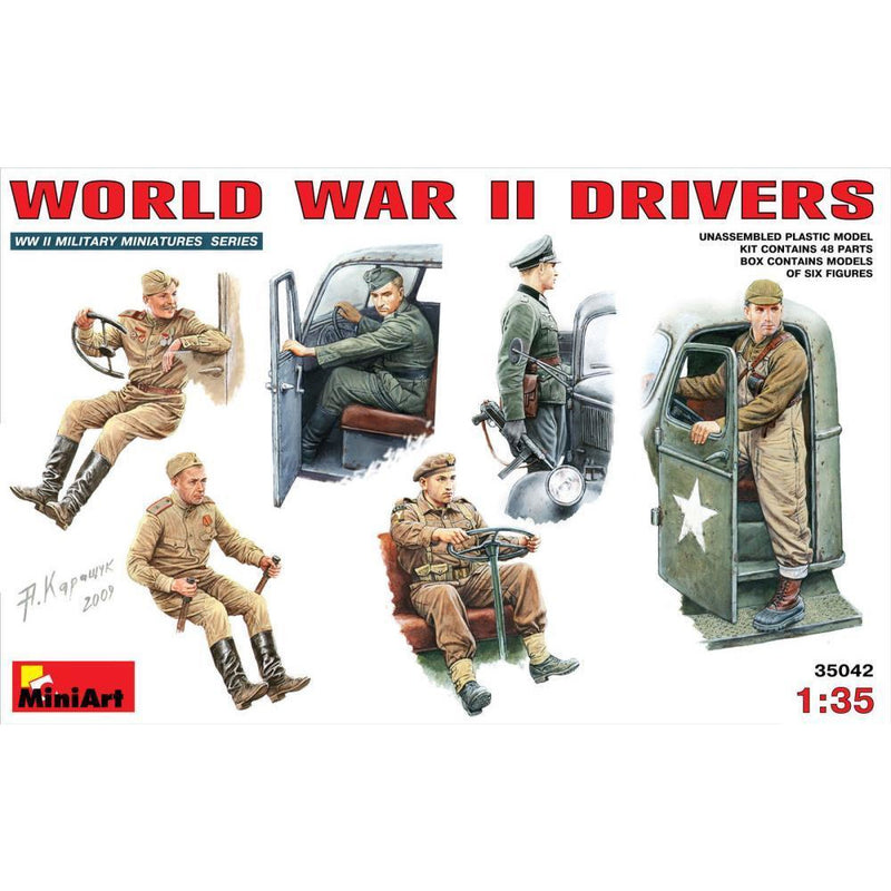 MINIART 1/35 WW II Drivers