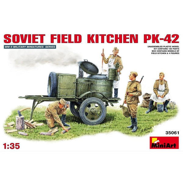 MINIART 1/35 Soviet Field Kitchen KP-42