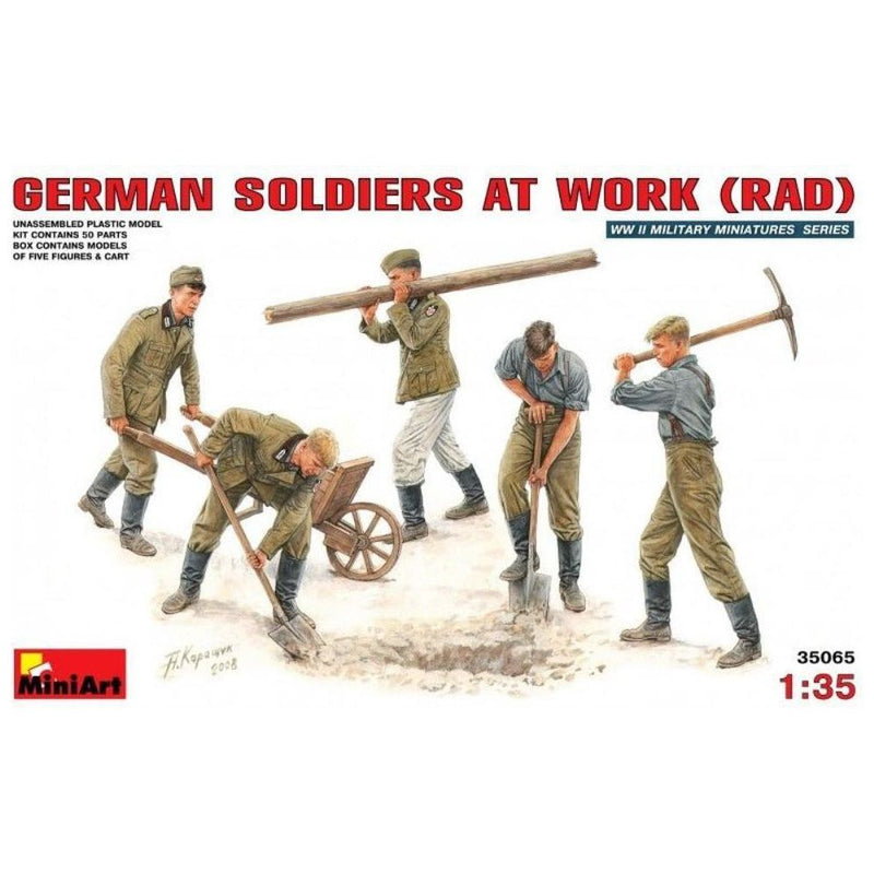 MINIART 1/35 German Soldiers at Work (RAD)