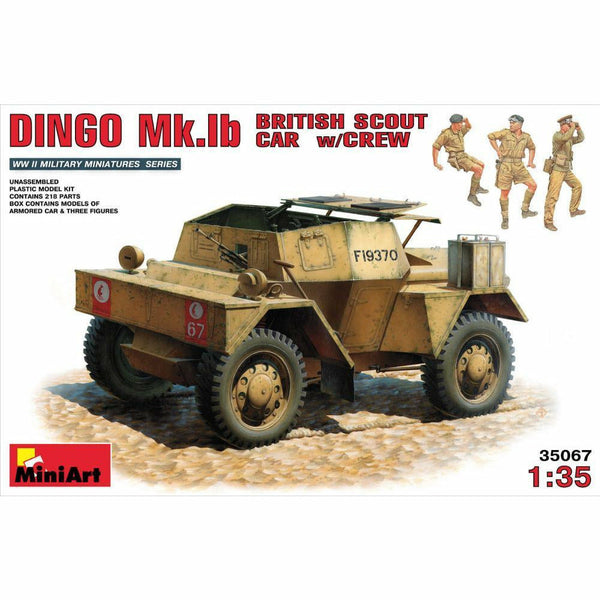 MINIART 1/35 British Scout Car Dingo MK. 1b