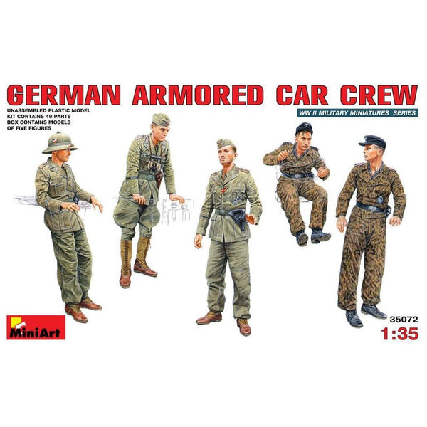 MINIART 1/35 German Armoured Car Crew