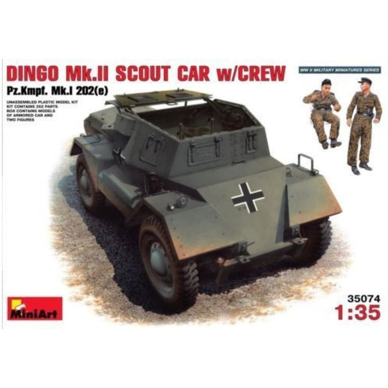 MINIART 1/35 Dingo Mk II ( Pz.Kpfw.Mk 1202(e) with Crew