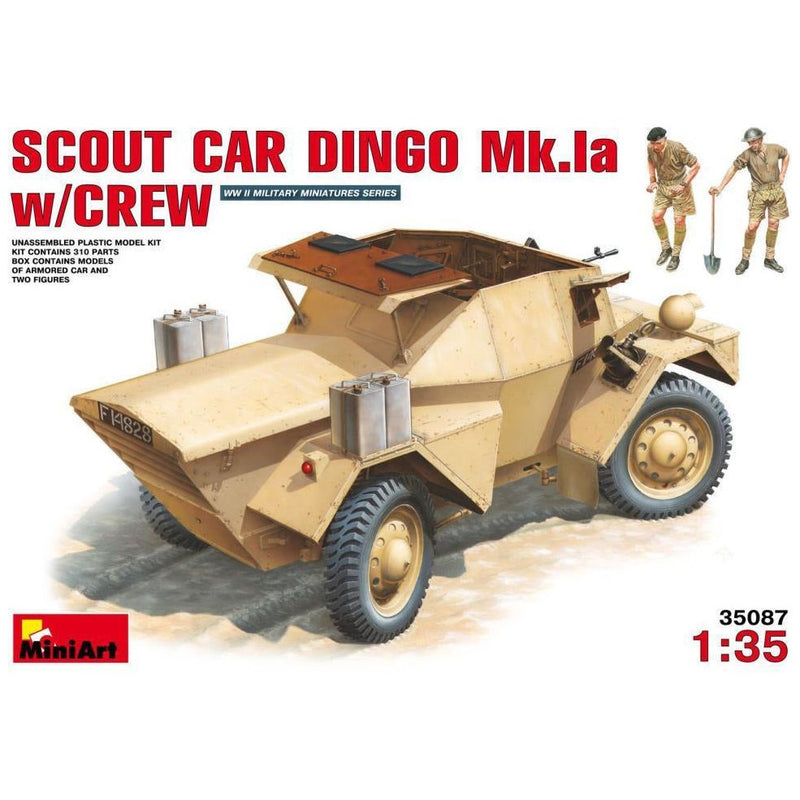 MINIART 1/35 Scout Car Dingo Mk 1a with Crew