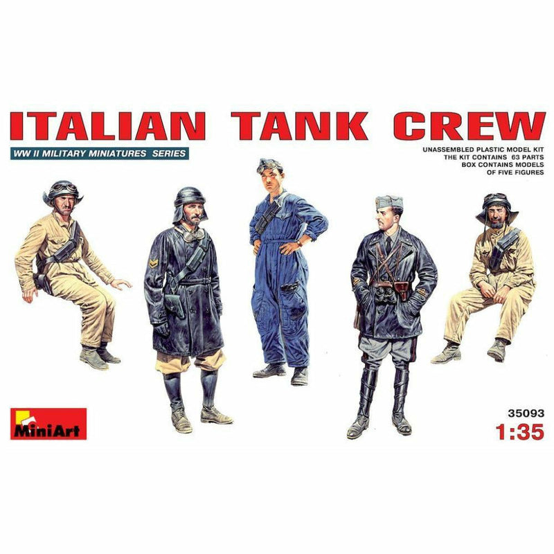 MINIART 1/35 Italian Tank Crew