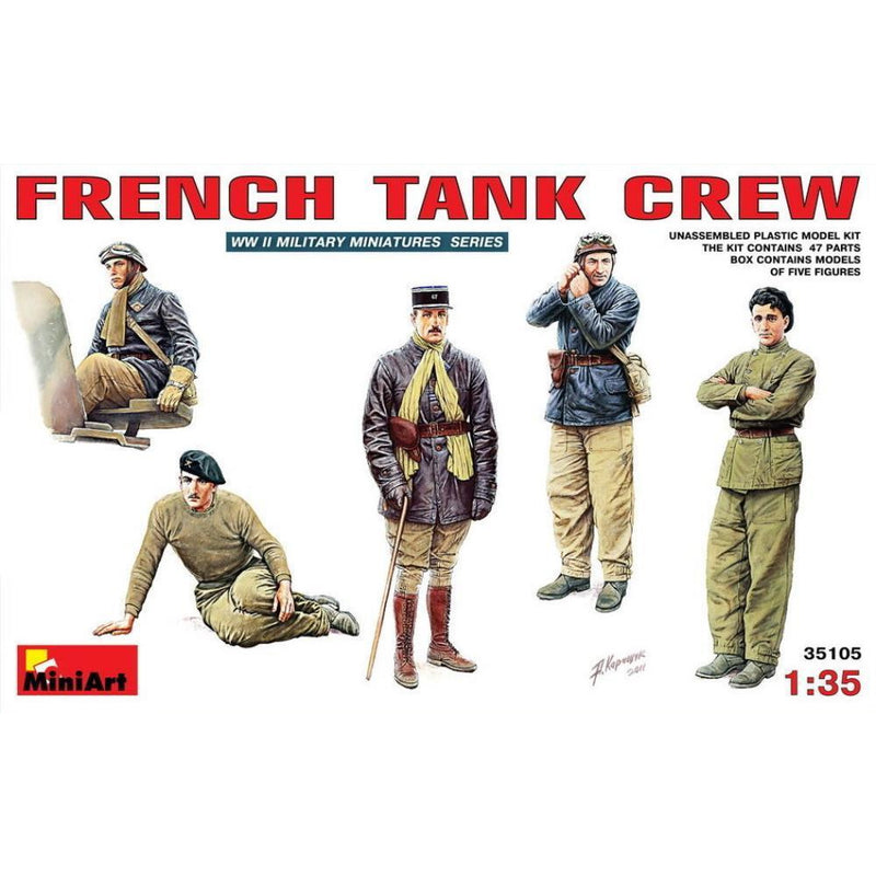 MINIART 1/35 French Tank Crew
