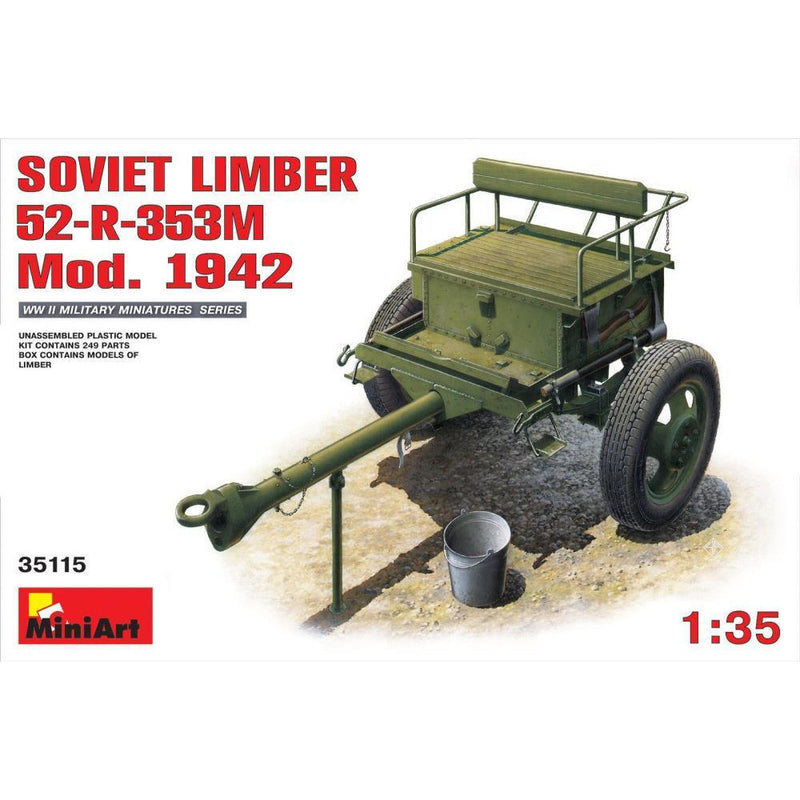 MINIART 1/35 Soviet Limber 52-R-353M Mod.1942