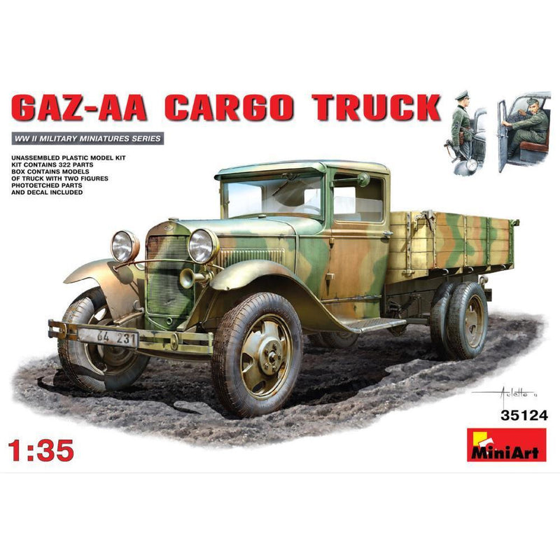MINIART 1/35 GAZ-AA Cargo Truck