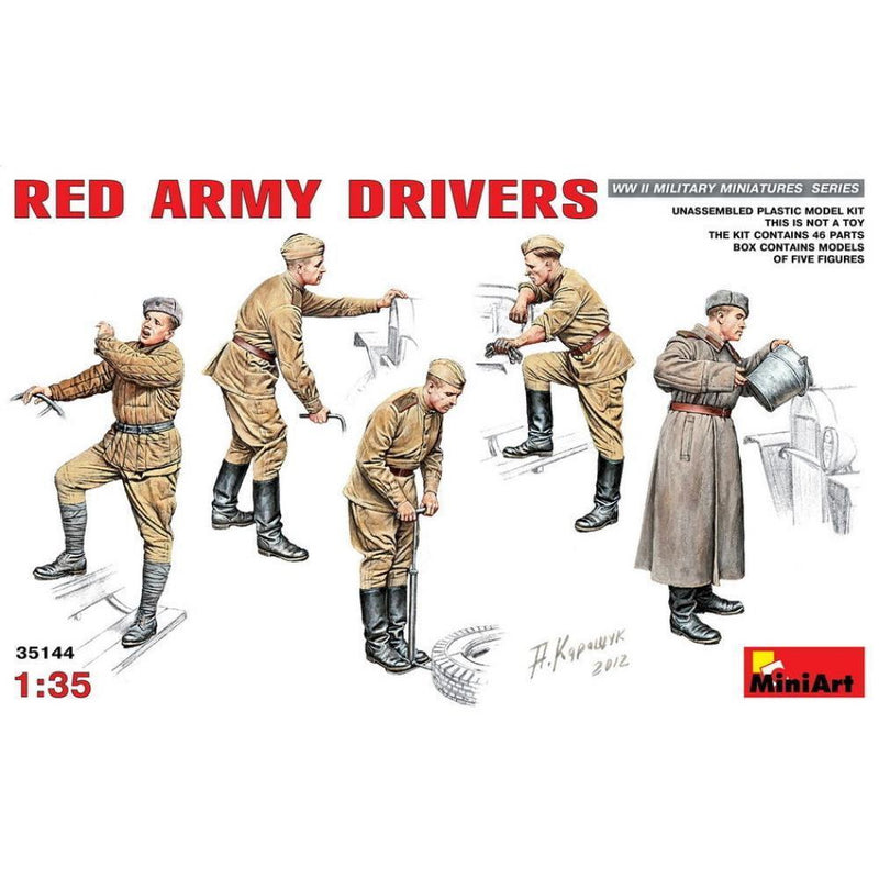 MINIART 1/35 Red Army Drivers