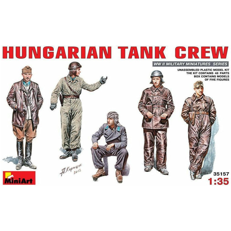 MINIART 1/35 Hungarian Tank Crew