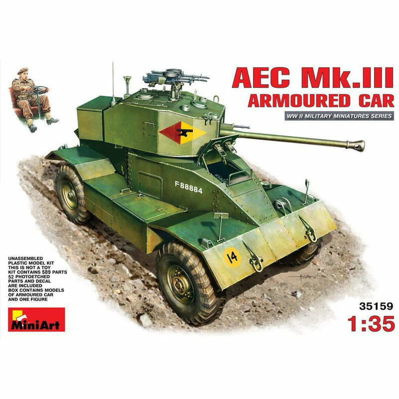 MINIART 1/35 AEC Mk 3 Armoured Car