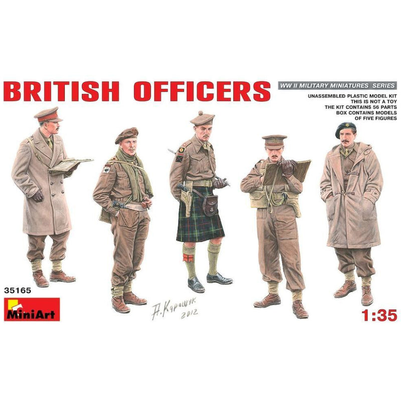 MINIART 1/35 British Officers